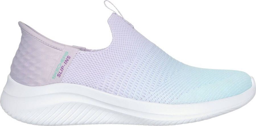 Skechers Ultra Flex 3.0 Beauty Blend Dames Instappers Paars Turquoise