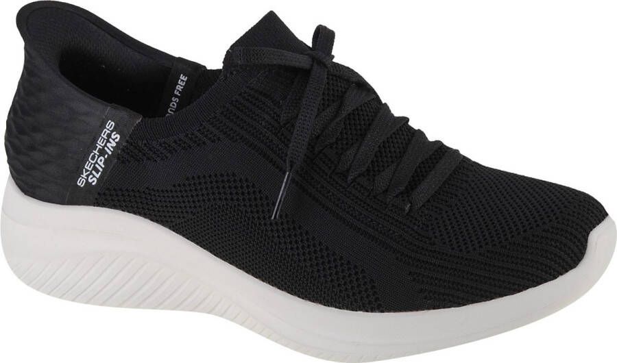 Skechers Ultra Flex 3.0 Brilliant Slip-ins 149710-BLK Vrouwen Zwart Sneakers Sportschoenen