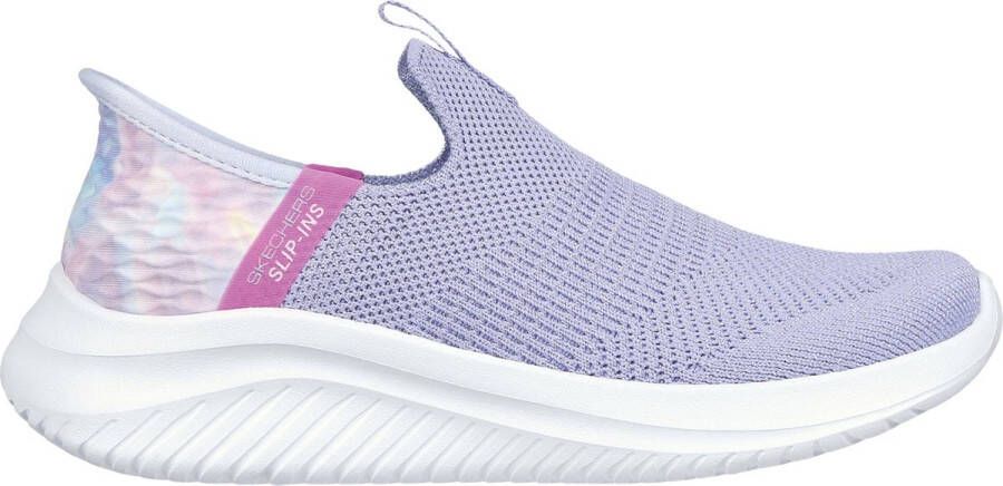 Skechers Ultra Flex 3.0 Colory Wild Meisjes Instappers Lila Multicolour