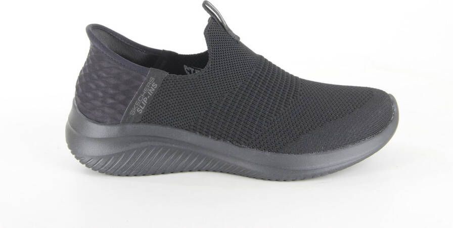 Skechers 149708 Ultra flex cozy streak zwart slip in Dames Kleur Zwart)