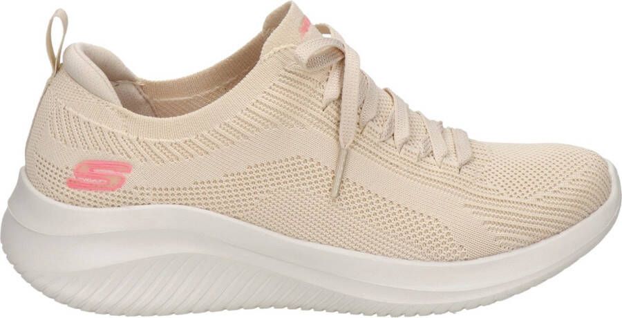 Skechers Ultra Flex 3.0 Sneakers Beige Vrouw