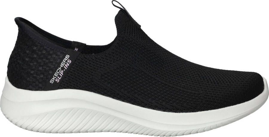 Skechers Ultra Flex 3.0 Easy Win Slip-Ins Instappers Dames Zwart