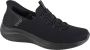 Skechers Ultra Flex 3.0 Right Away 232452-BBK Mannen Zwart Sneakers Sportschoenen - Thumbnail 1