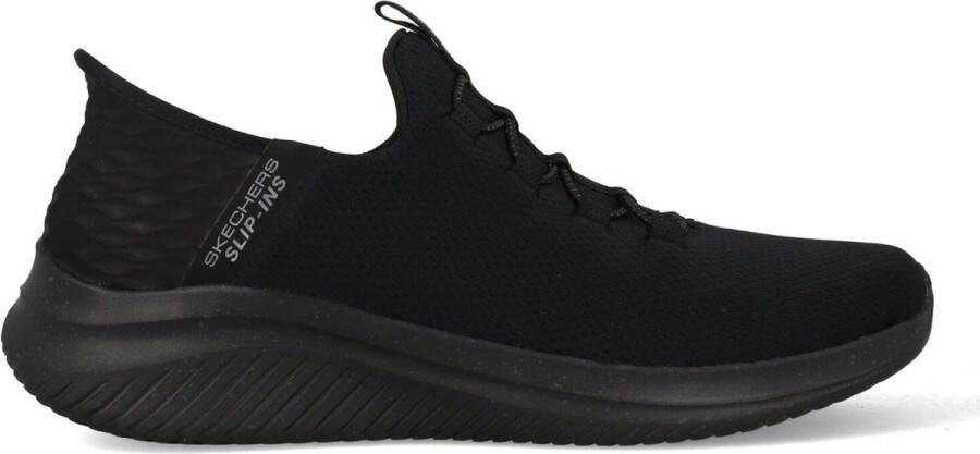 Skechers Ultra Flex 3.0 Right Away Slip-ins 232452-BBK Mannen Zwart Sneakers Sportschoenen