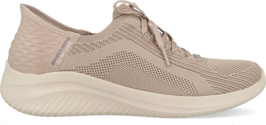 Skechers Hands Free Slip-Ins Ultra Flex 3.0 dames sneaker Taupe