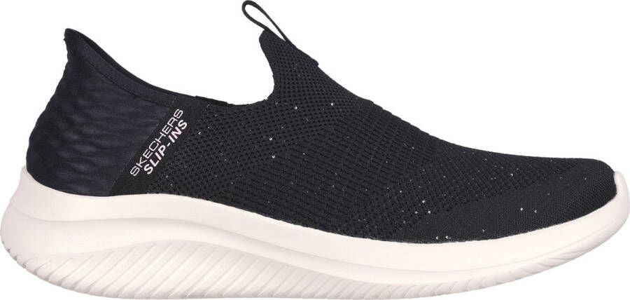 Skechers Ultra Flex 3.0-Shiny Night Dames Instappers Zwart Goud