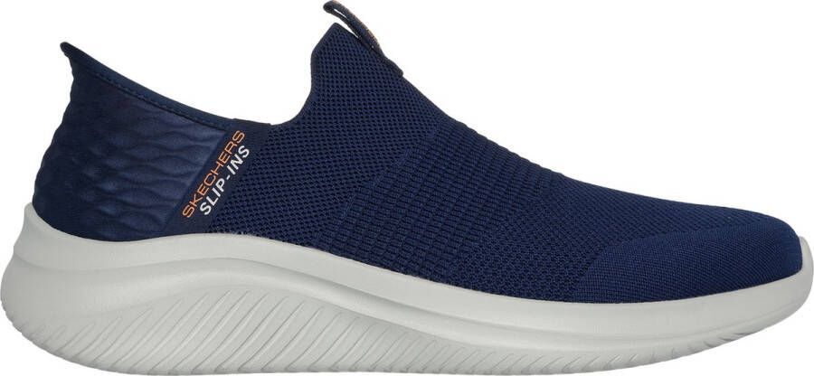 Skechers Ultra Flex 3.0 Smooth Step 232450-NVY Mannen Marineblauw Sneakers Sportschoenen