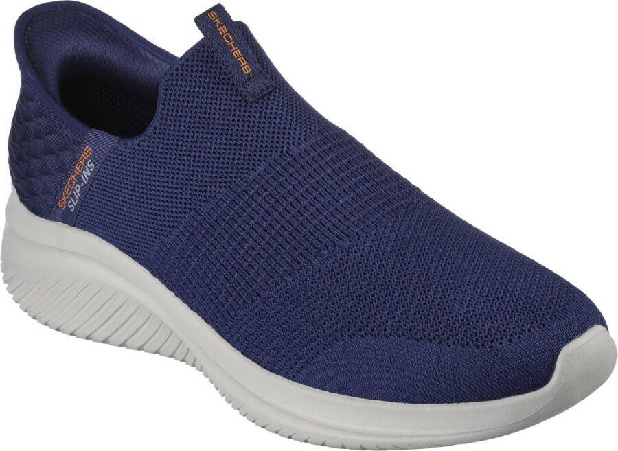 Skechers Ultra Flex 3.0 Smooth Step 232450-NVY Mannen Marineblauw Sneakers Sportschoenen