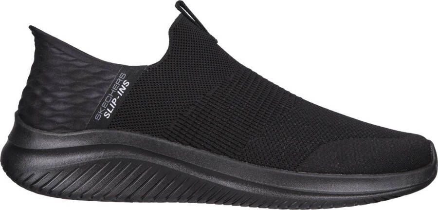 Skechers Ultra Flex 3.0 Smooth Step Heren Sneakers Zwart