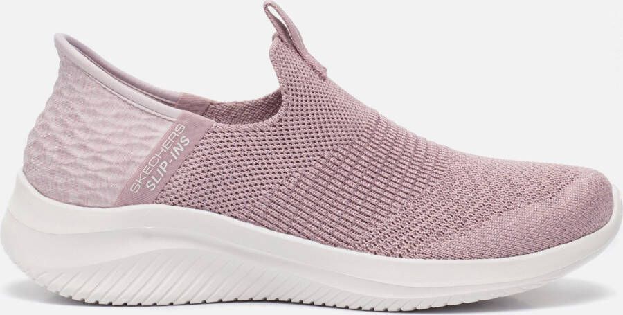 Skechers Hands Free Slip-Ins Ultra Flex 3.0 Smooth Step VEGAN Instapper Dames Roze