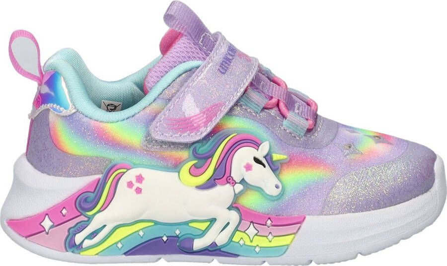 Skechers Unicorn Chaser meisjes sneakers Lila