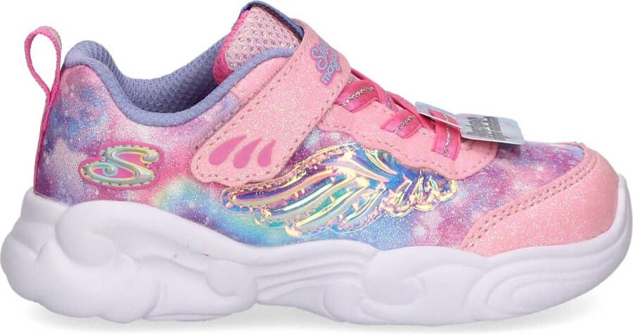 Skechers Unicorn Storm Meisjes Sneakers Roze