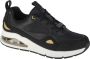 Skechers Uno 2 232349-BKGD Mannen Zwart Sneakers - Thumbnail 1