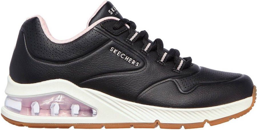 Skechers Uno 2nd Best Sneaker Zwart Roze Zwart Dames