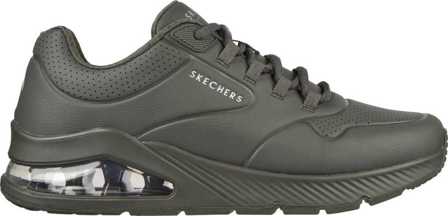 Skechers Sneakers Groen Imitatieleer 300430 Heren Kunstleer