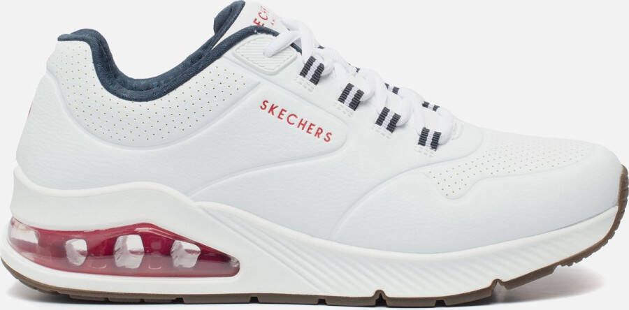 Skechers Sneakers UNO 2 in monochrome look vrijetijdsschoen halfschoen veterschoen