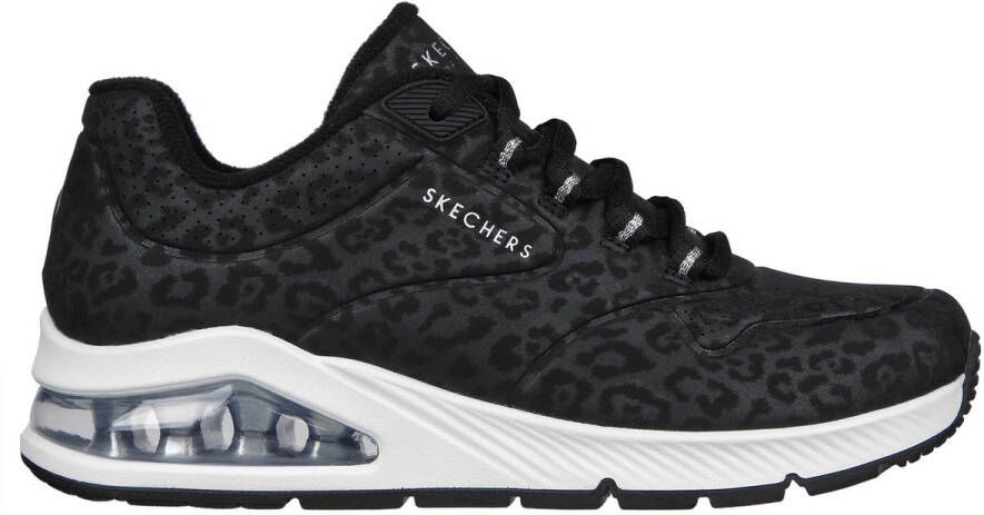 Skechers 2 In-Kat-Neato Sneaker met Air-cooled Memory Foam Zwart Heren