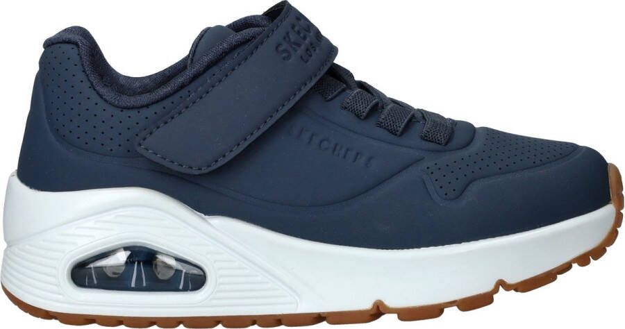 Skechers All Uno Lite Sneakers blauw Synthetisch Heren