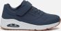 Skechers All Uno Lite Sneakers blauw Synthetisch Heren - Thumbnail 1