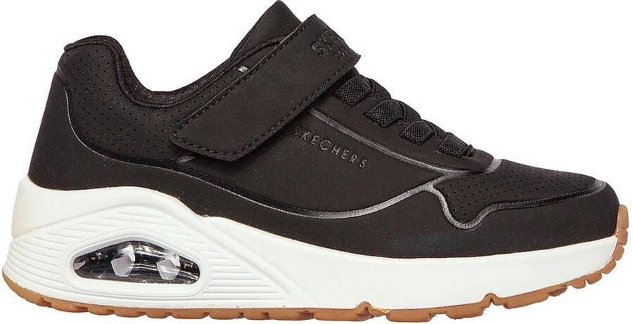 Skechers Sneakers Zwart Synthetisch 090206 Heren Kunstleer