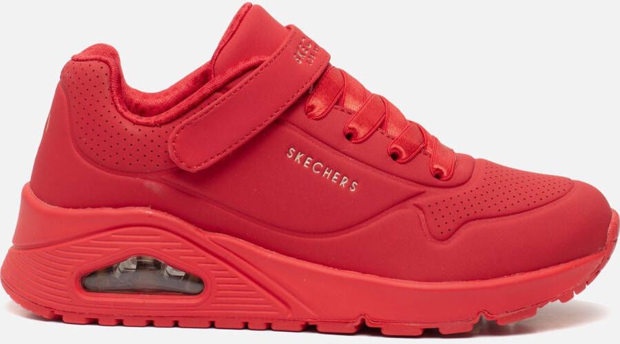 Skechers Uno Air Blitz sneakers rood Textiel