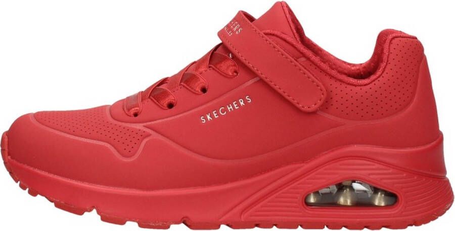 Skechers Uno Air Blitz sneakers rood Textiel