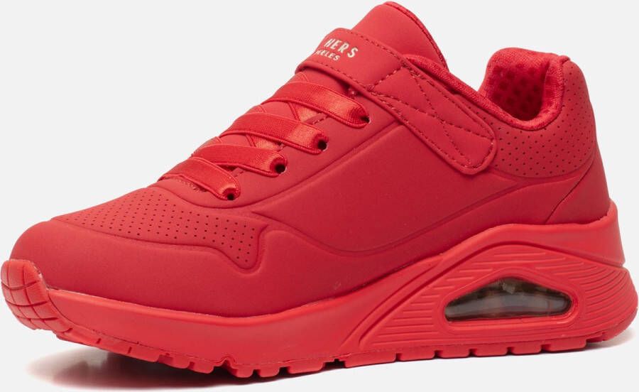 Skechers Uno Air Blitz sneakers rood Textiel Heren