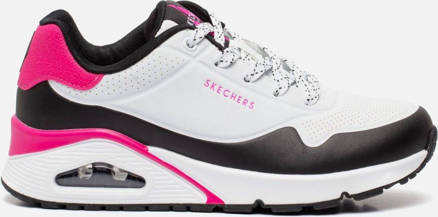 Skechers Uno Back Lit Sneakers wit Synthetisch Dames