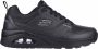 Skechers Uno-Suroka 232250-BBK Mannen Zwart Sneakers - Thumbnail 1