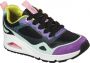 Skechers Uno Color Steps Sneakers Zwart Multicolour - Thumbnail 1