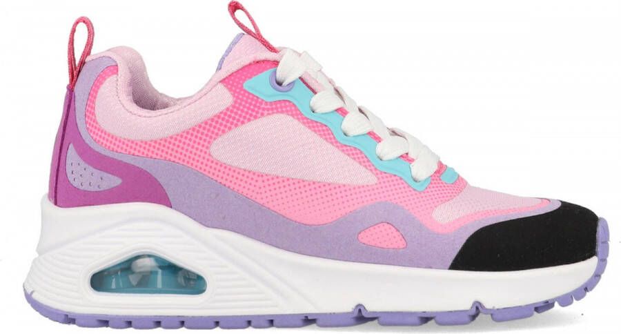 Skechers Uno Color Steps Meisjes Sneakers Roze