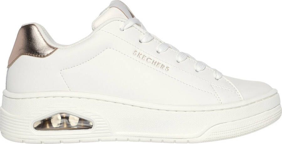 Skechers Uno Court Courted Air Dames Sneakers Wit