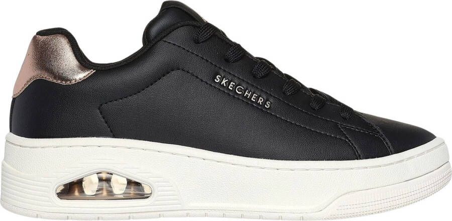 Skechers Sneakers UNO COURT met metallic-applicatie vrijetijdsschoen halfhoge schoen veterschoen - Foto 1