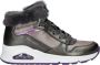 Skechers Uno Cozy On Air Meisjes Sneakers Gunmetal - Thumbnail 2