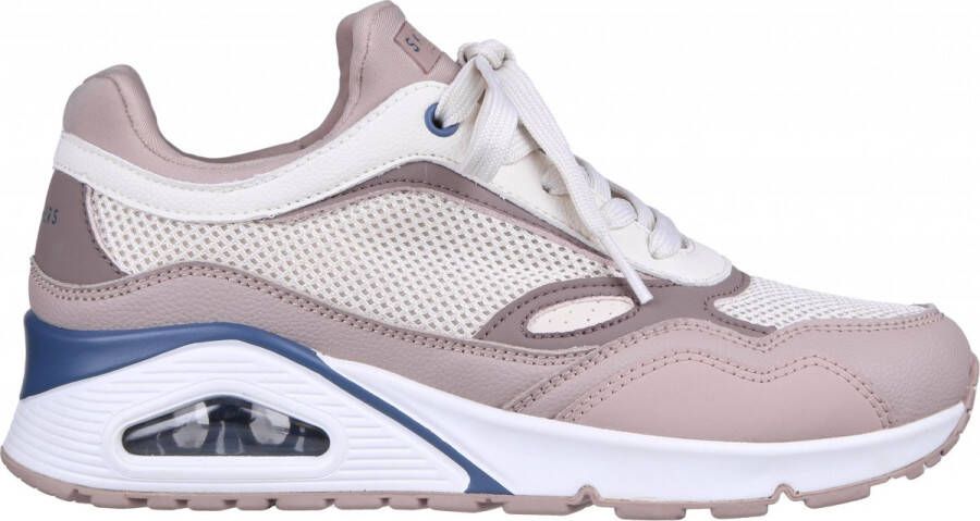 Skechers Uno Heel Hints Sneakers Laag roze