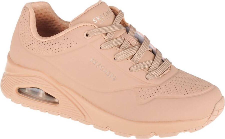 Skechers UNO Dames Sneakers Zand Beige