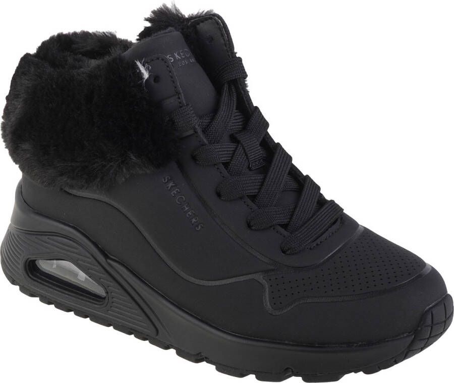 Skechers Uno Fall Air 310539L-BBK voor meisje Zwart Laarzen