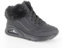 Skechers Uno Fall Air gevoerde sneakers zwart Meisjes Imitatieleer 33 - Thumbnail 5