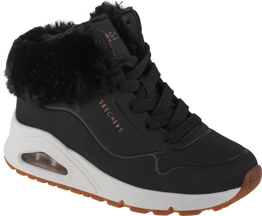 Skechers Uno Fall Air 310539L-BLK voor meisje Zwart Laarzen