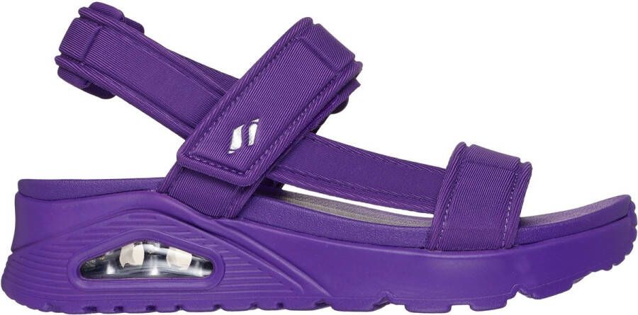 Skechers Uno Fun Stand Dames Sandalen Paars