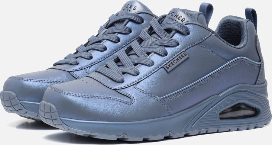 Skechers Metallic Blauwe Galactic Sneaker Blue Dames - Foto 1