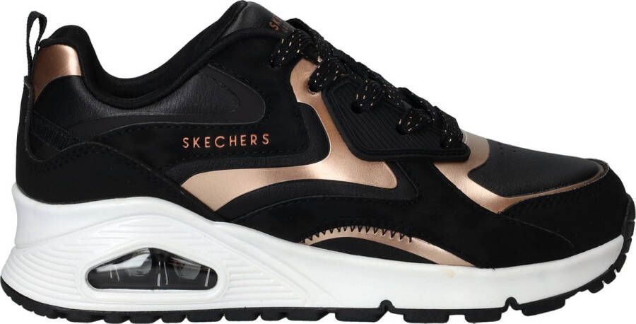 Skechers Uno Gen1 Color Surge Sneakers Meisjes Zwart