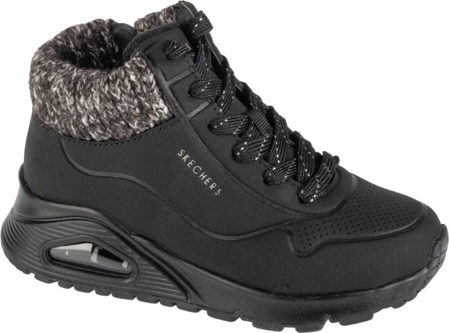 Skechers Uno Gen1 Darling Daze 310566L-BLK voor meisje Zwart Laarzen