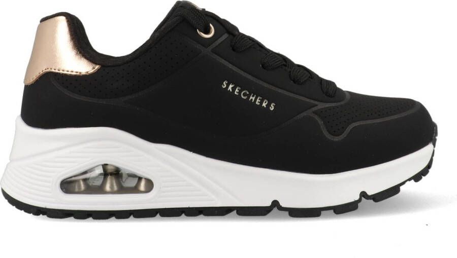 Skechers Uno Gen1 Kinder Sneakers 310545l-blk Kleur Zwart-wit - Foto 1