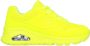 Skechers Uno Gen1 Neon Glow Unisex Sneakers Geel - Thumbnail 1