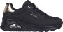 Skechers Comfortabele Zwarte Meisjessneaker met Memory Foam Zwart Heren - Thumbnail 2