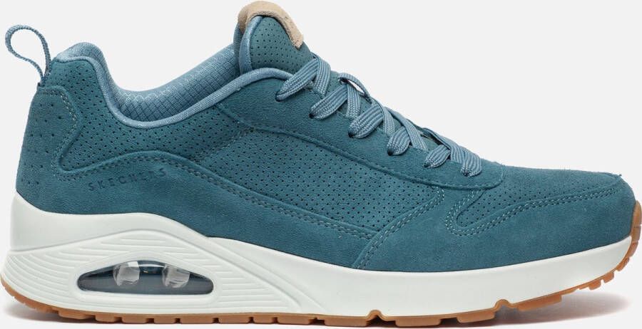 Skechers Uno Stand On Air sneakers blauw Suede Heren