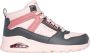 Skechers Uno-High Regards Dames Sneakers Crème Multicolour - Thumbnail 1