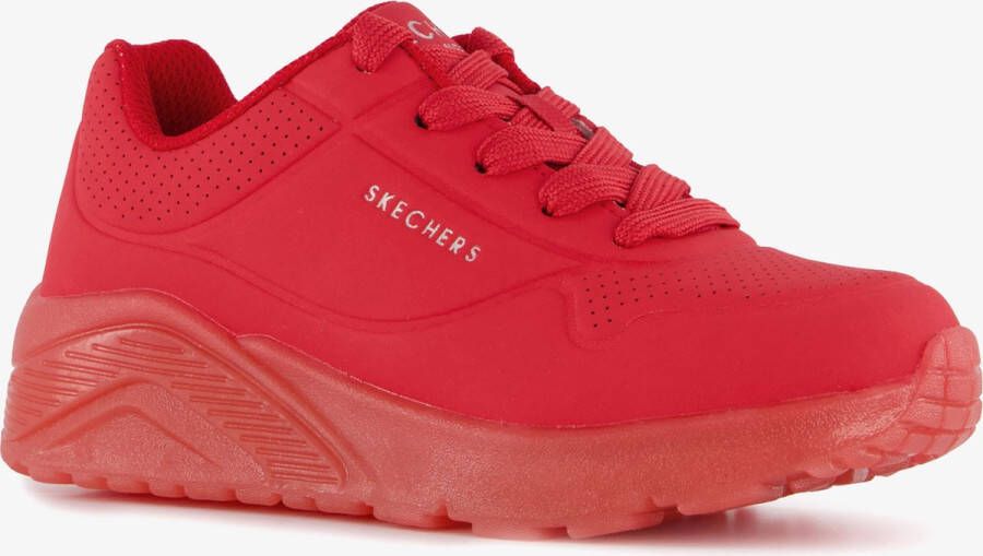 Skechers Uno Ice jongens sneakers rood