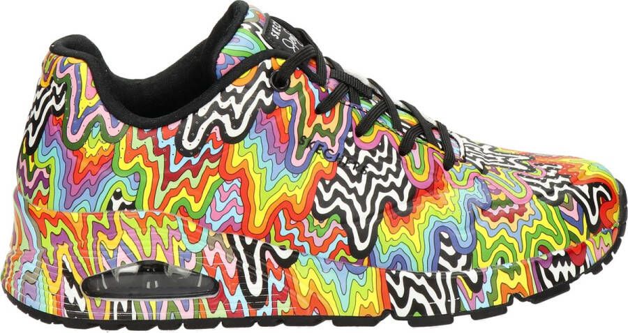 Skechers Uno Infinite Drip 177960-MLT Vrouwen Veelkleurig Sneakers